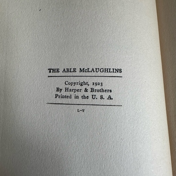 Margaret Wilson / The Able McLaughlins 1923 Early Reprint (46) - Picture 5 of 8